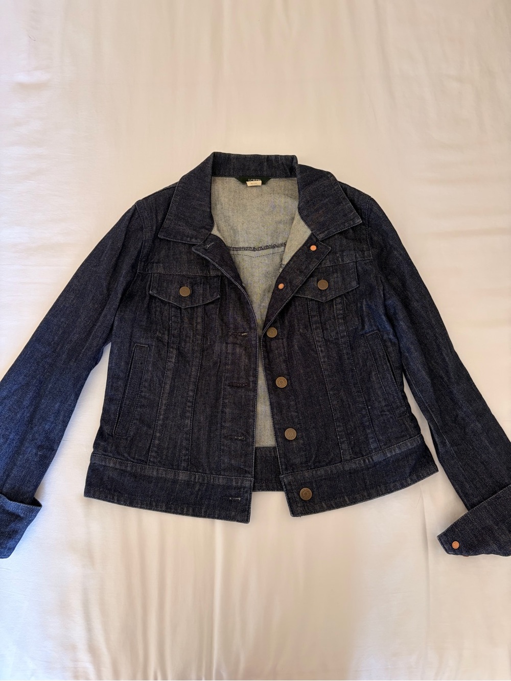 Vintage early 2000’s Jcrew denim jacket